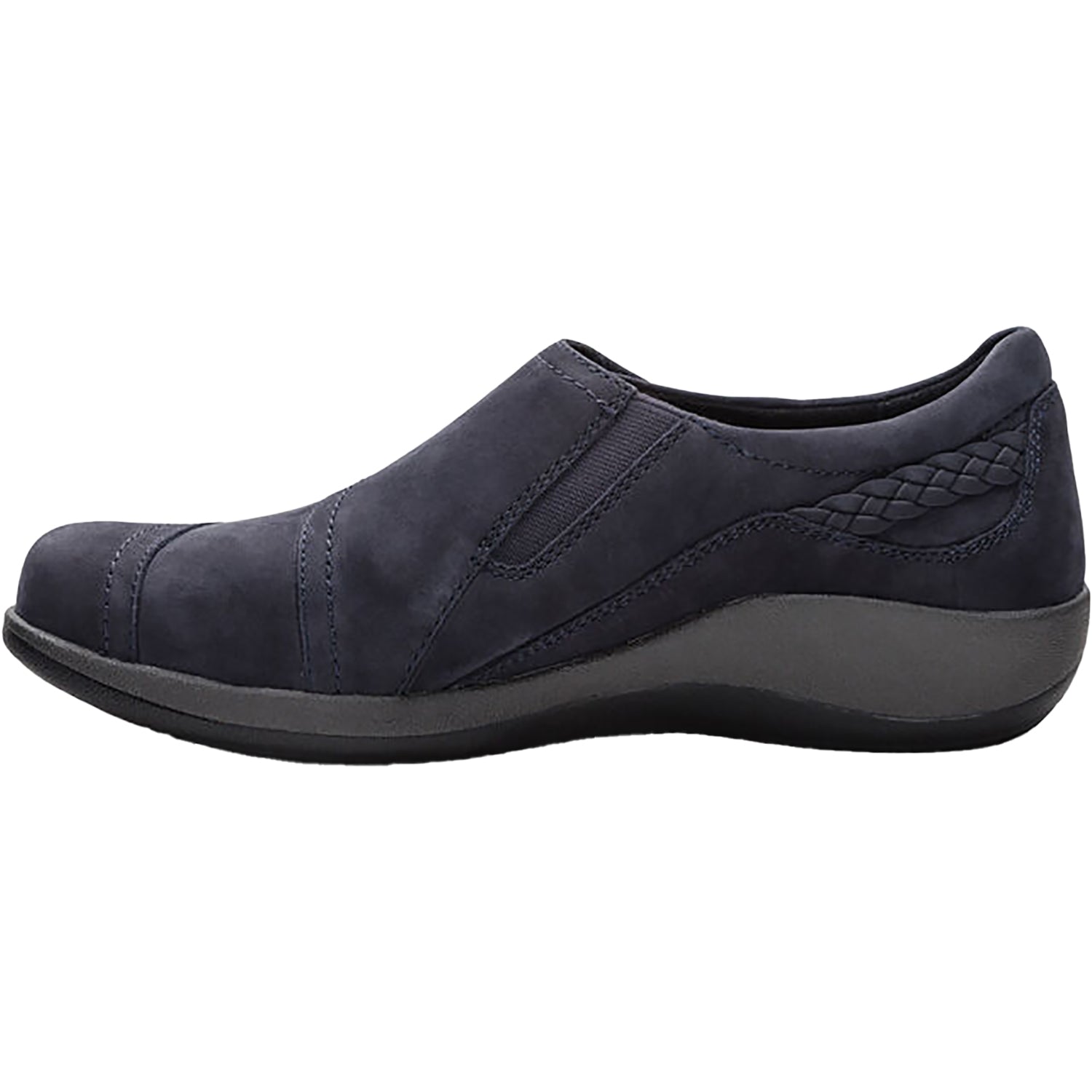 Womens Aetrex Aetrex Karina Women's Slip Ons Navy Nubuck Navy Nubuck