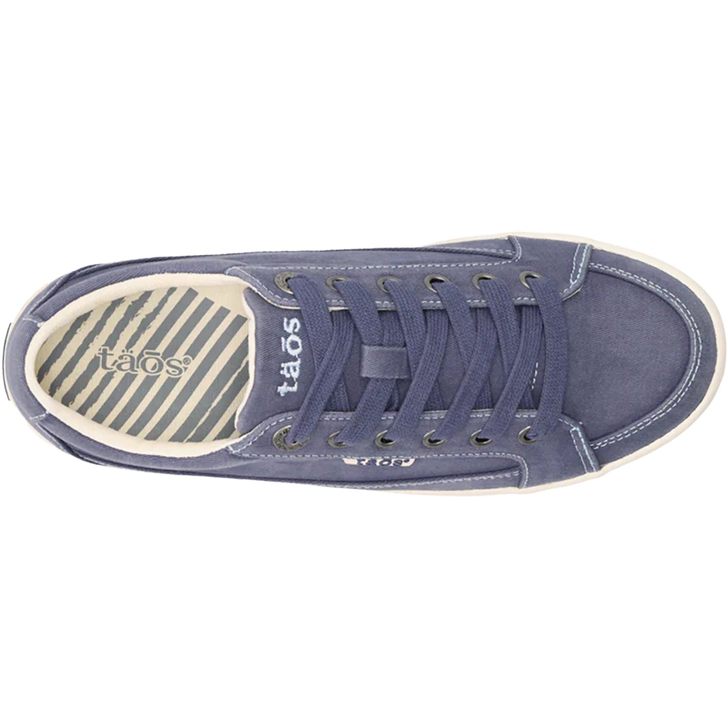 Womens Taos Taos Moc Star 2 Women's Sneakers Indigo Distressed Canvas Indigo Distressed Canvas