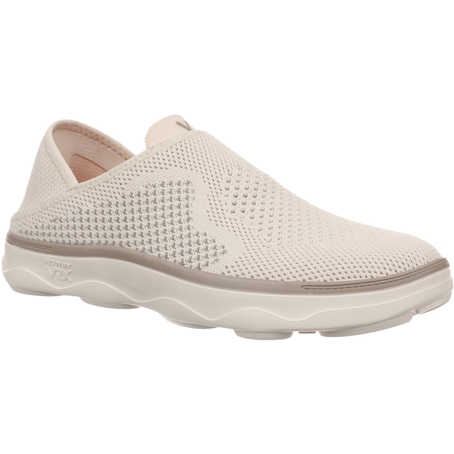 Womens Vionic Vionic Sage Rx Stretch Knit Women's Athletic Athleisure Shoes Slip Ons Cream Cream