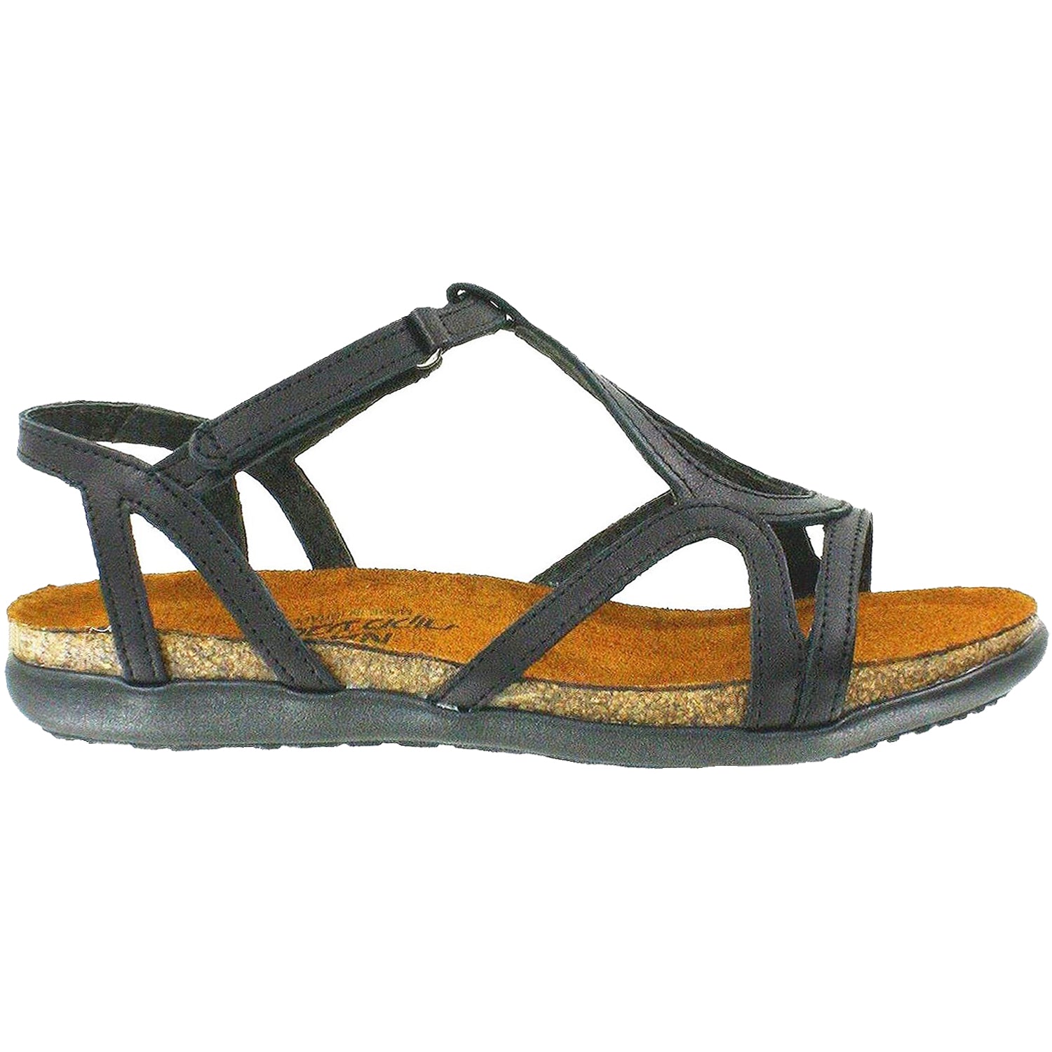 Womens Naot Naot Dorith Women's Sandals Black Leather Black Leather
