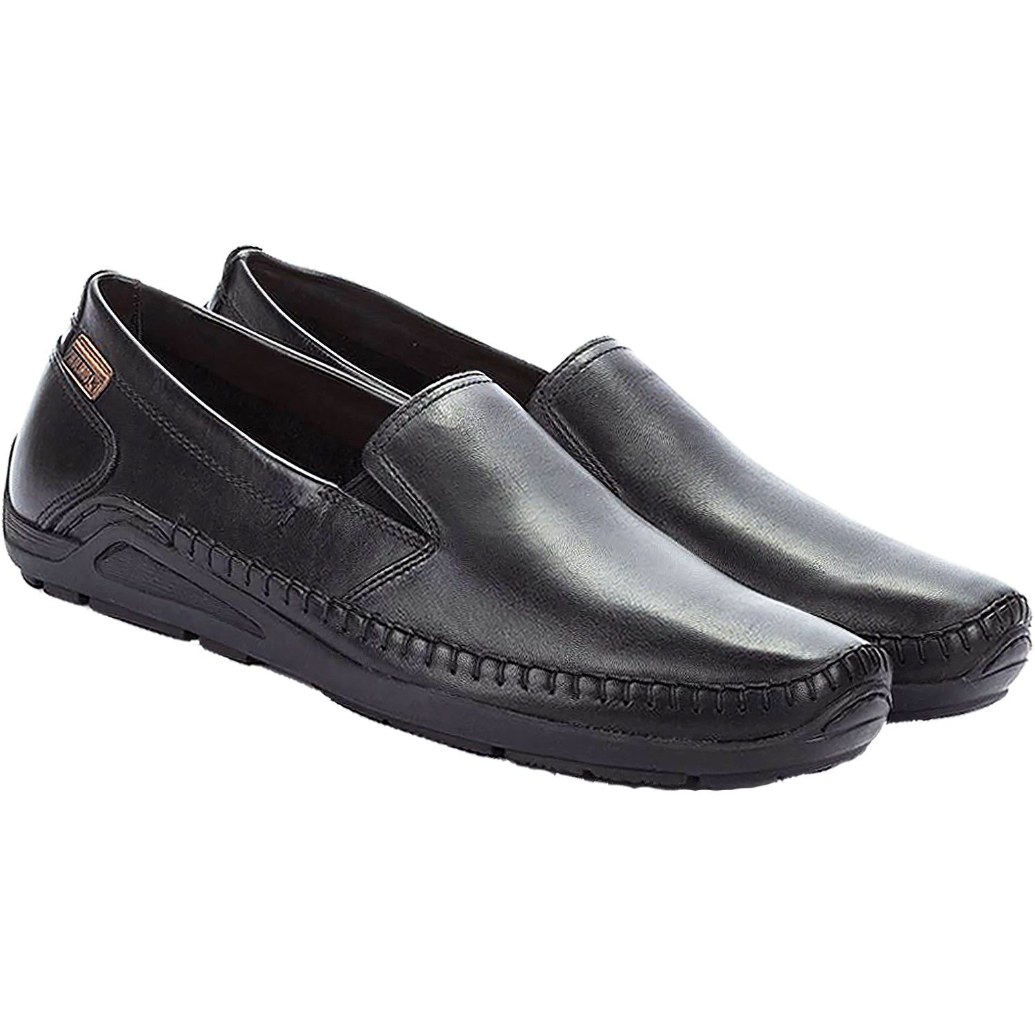 Mens Pikolinos Pikolinos Azores 06H-5303 Men's Loafers Black Leather Black Leather