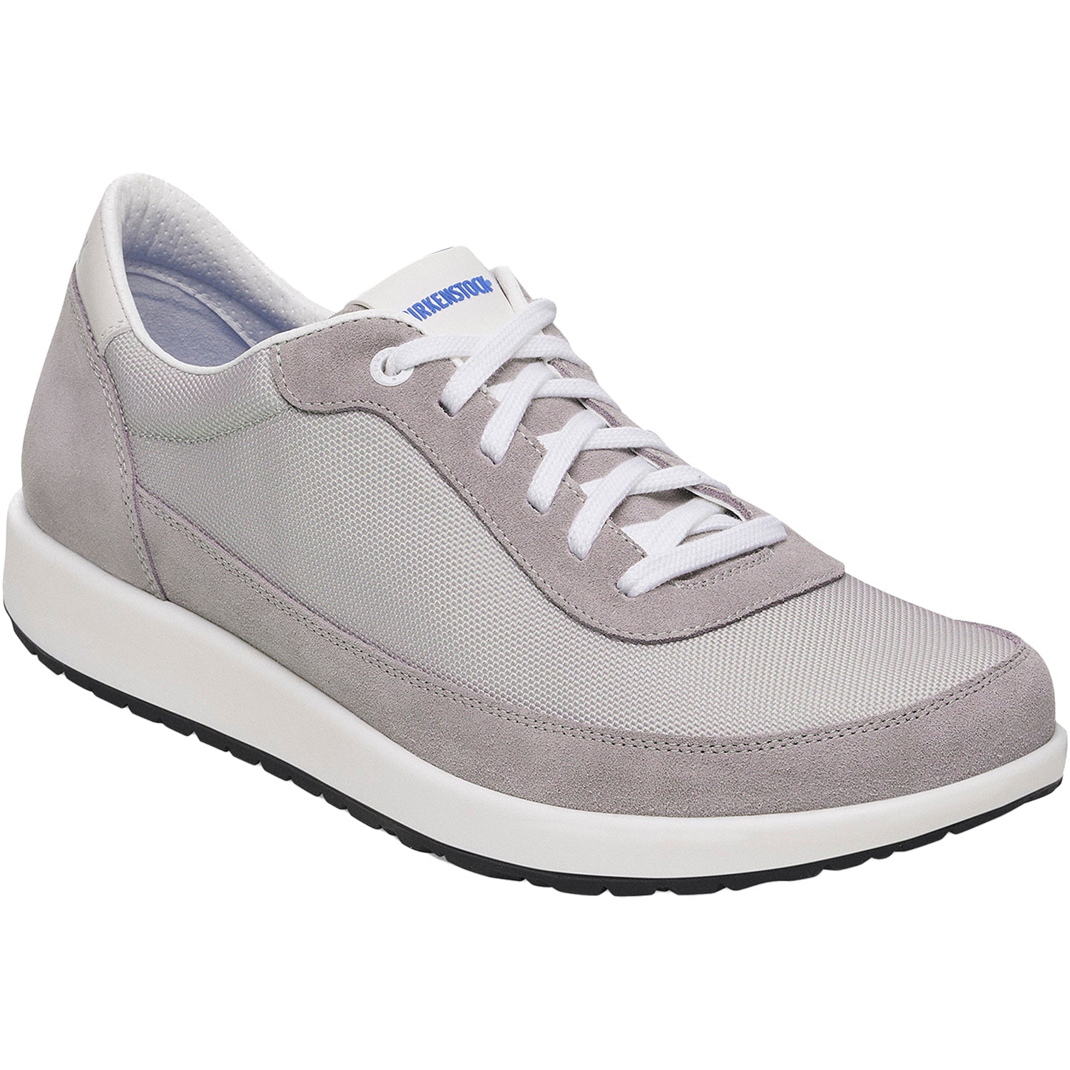 Unisex Birkenstock Unisex Birkenstock Honnef City Whale Gray/Stone Coin Suede/Textile Whale Gray/Stone Coin Suede/Textile