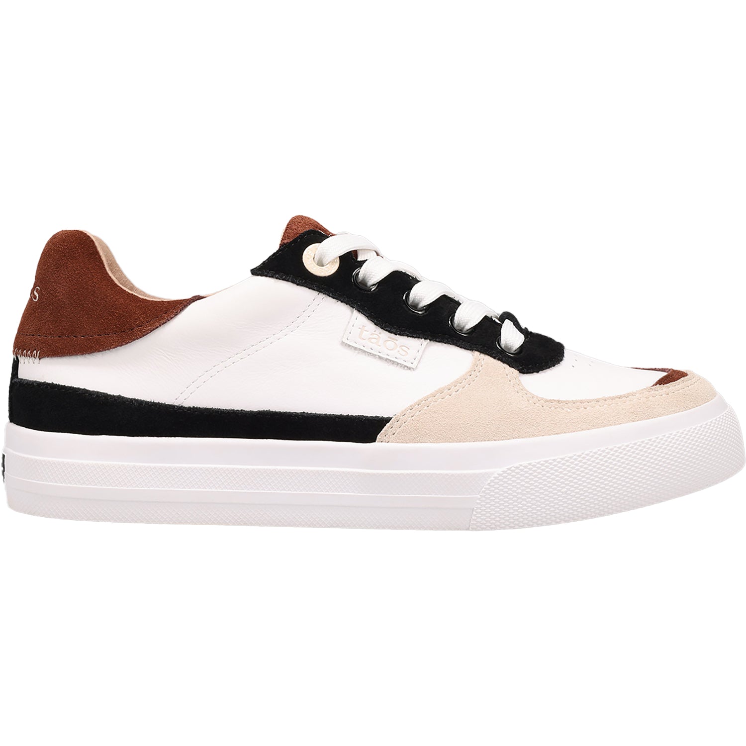 Womens Taos Taos Pop Soul Women's Sporty Lace Up Shoes Black/Brown Multi Black/Brown Multi