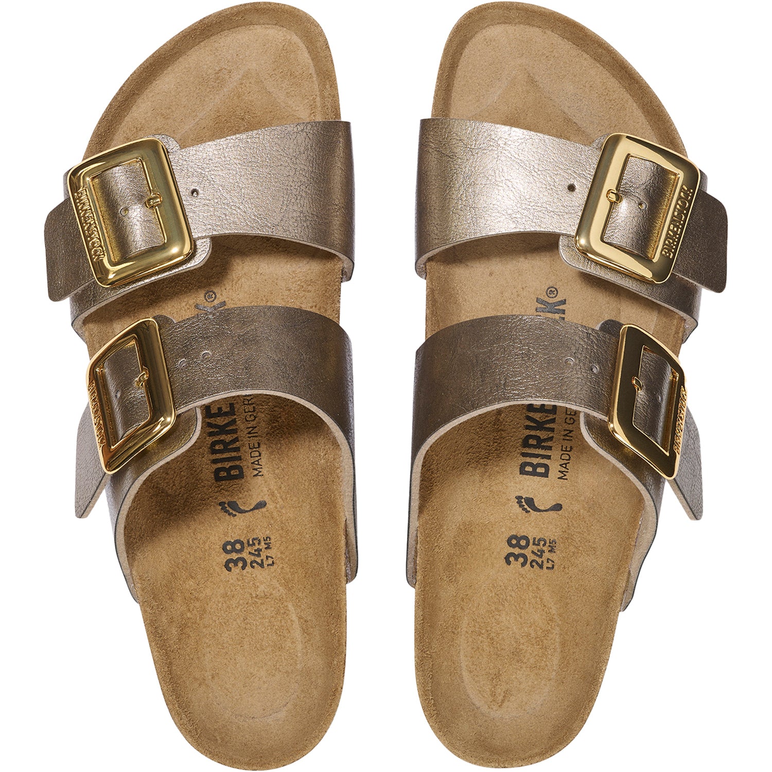 Birkenstock Sydney Luxe Buckle Women's Sandals Graceful Taupe