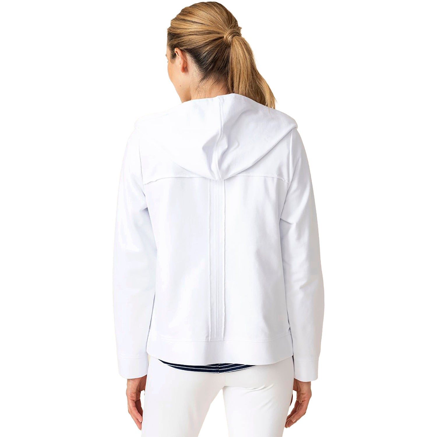 Womens Habitat Habitat French Terry Monterey Jacket Women's Outerwear White White