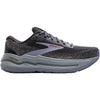 Womens Brooks Women's Brooks Ghost Max 2 Ebony/Sweet Lavender/Alloy Mesh (Neutral Support) Ebony/Sweet Lavender/Alloy
