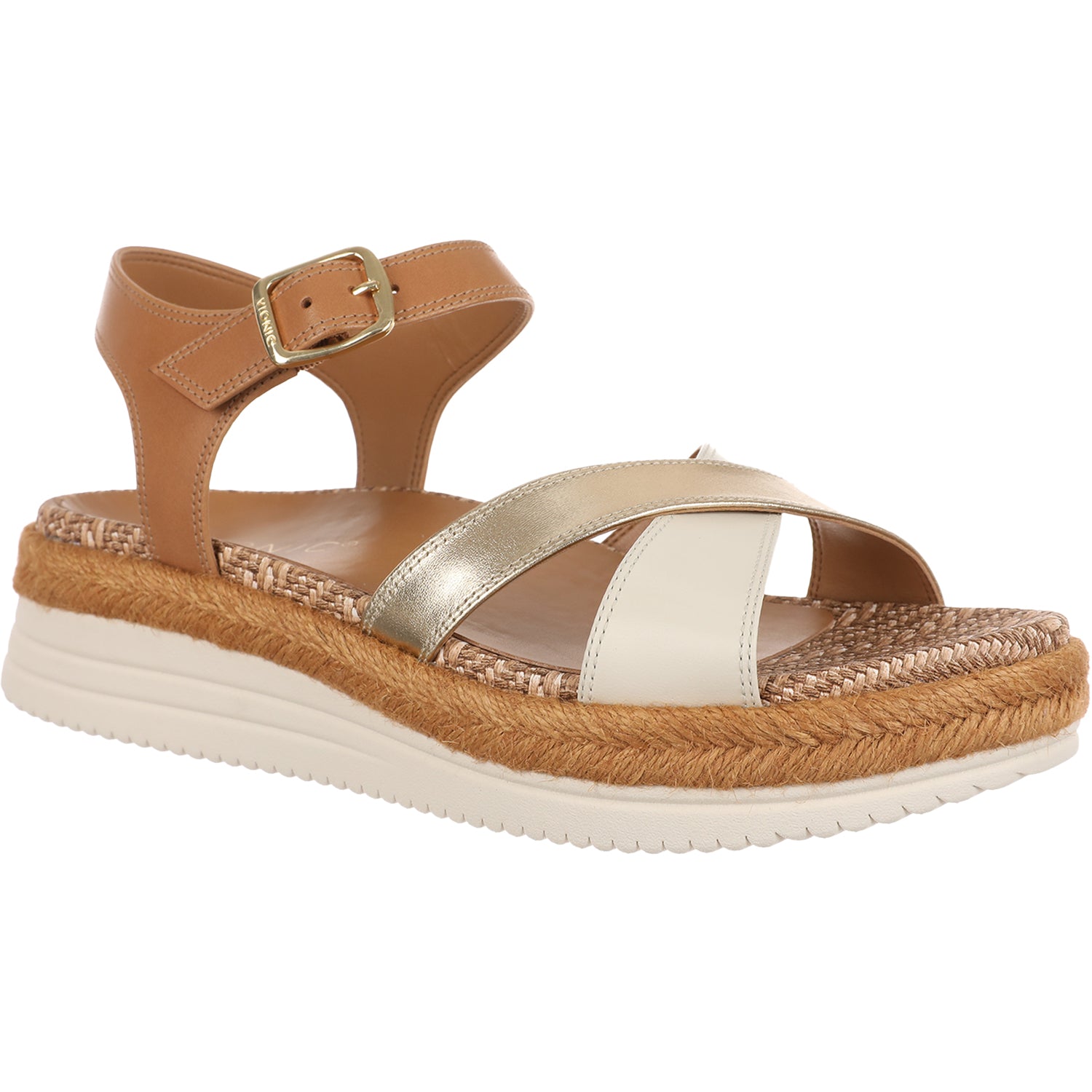 Vionic Mar Women's Dress Sandals Camel/Gold Leather Footwear etc. Vionic Mar Women's Dress Sandals Camel/Gold Leather Footwear etc.