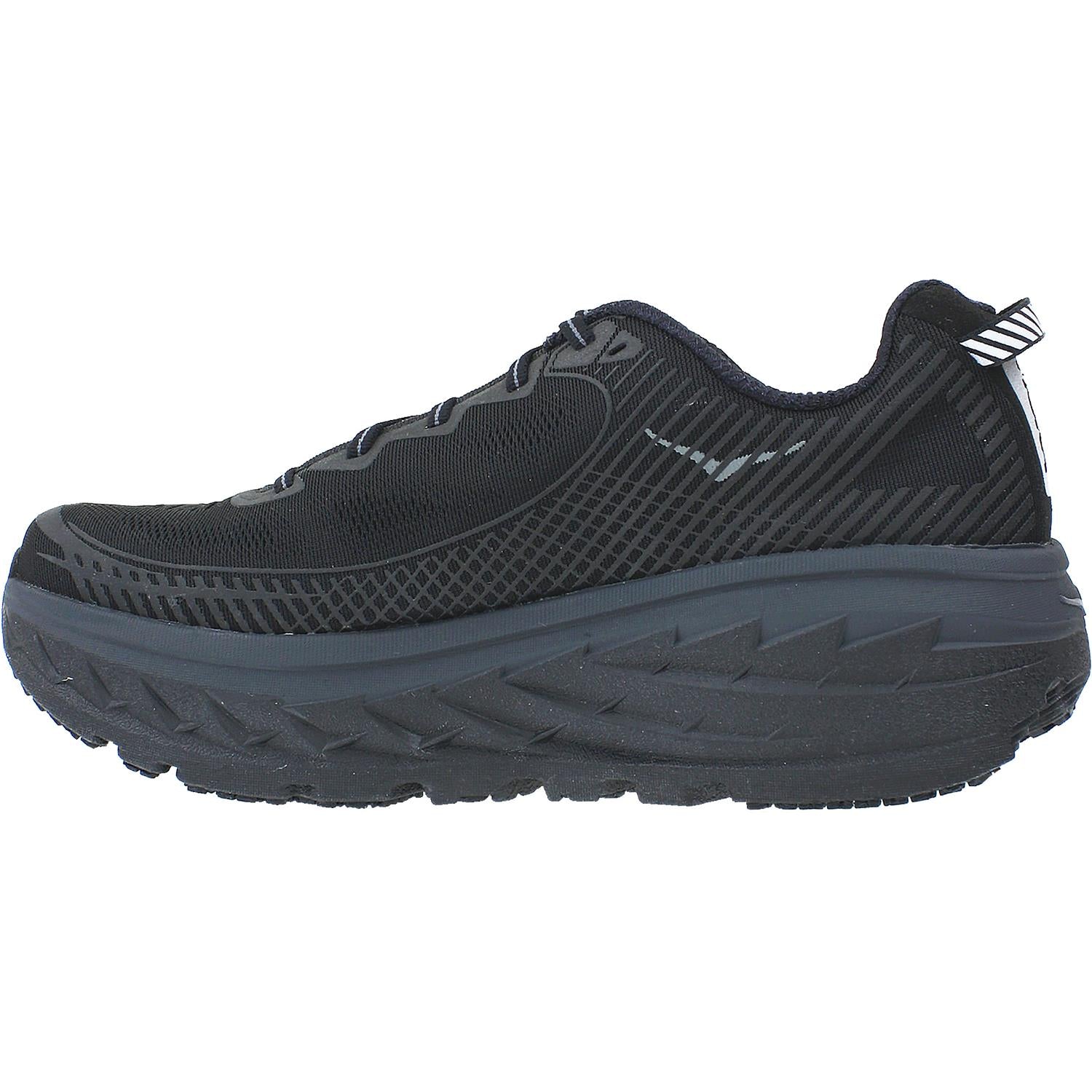 Mens Hoka one one Men's Hoka One One Bondi 5 Black/Anthracite Mesh (Neutral Support) Black/Anthracite Mesh