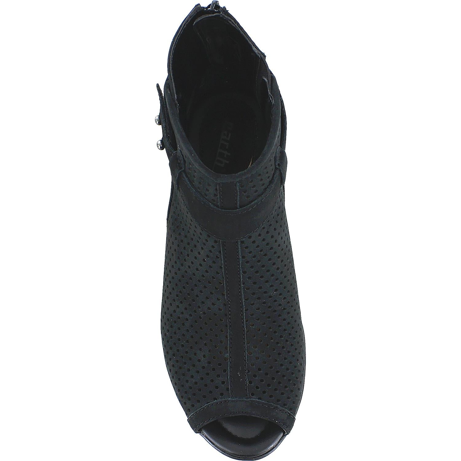 Womens Earth Women's Earth Intrepid Black Nubuck Black Nubuck