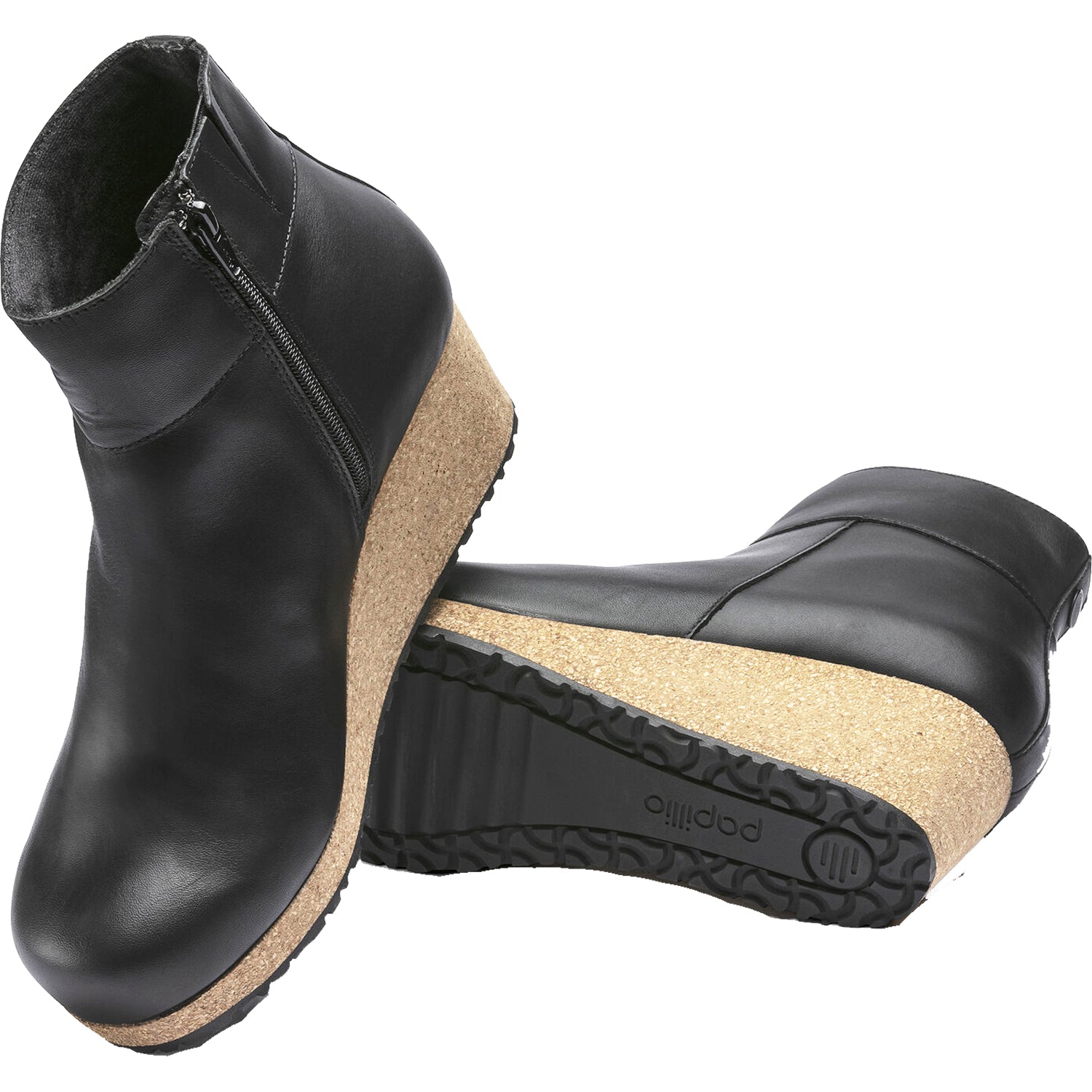 Women's Birkenstock Papillio Ebba Black Leather – Footwear etc.