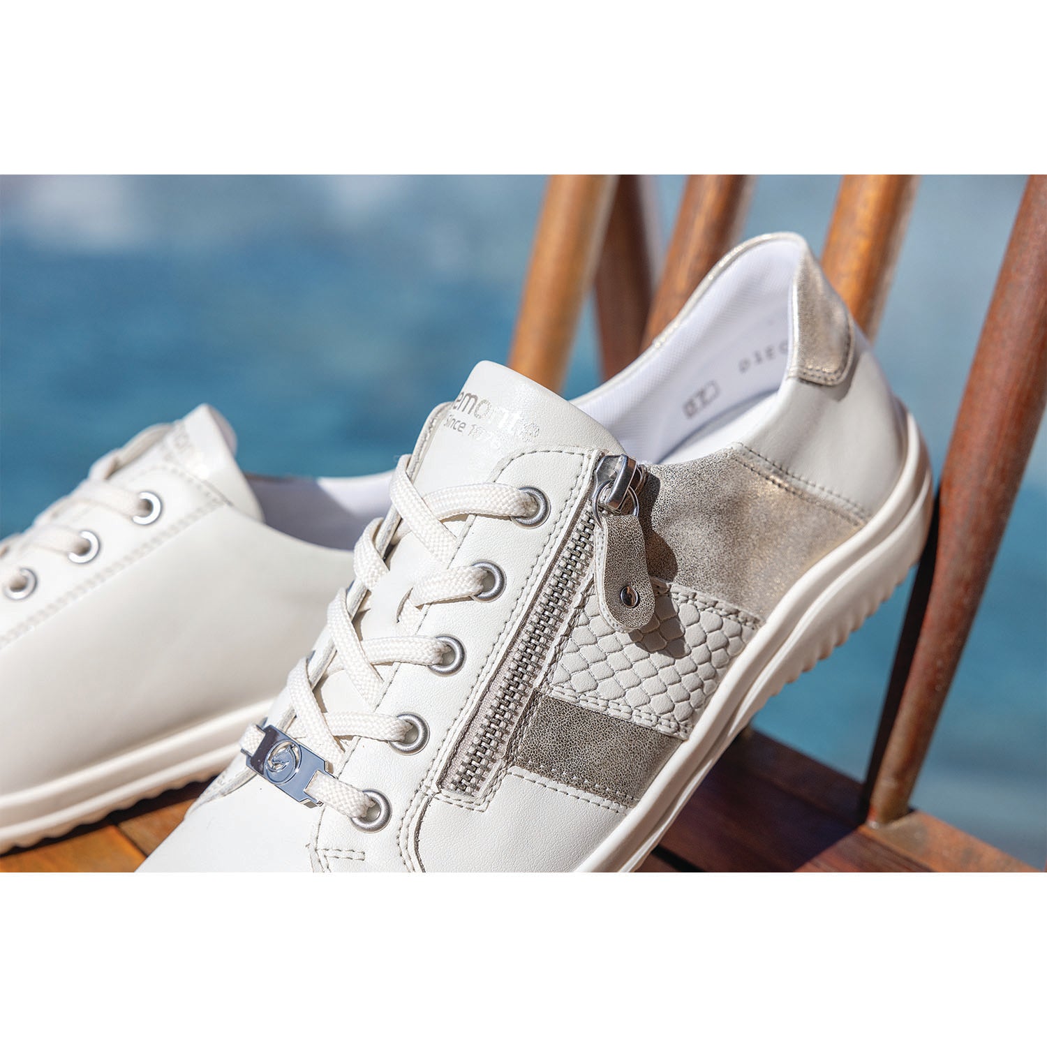 Womens Remonte Remonte D1E00-80 Louann 00 Women's Shoes Snow/Perle/Offwhite/Musche Snow/Perle/Offwhite/Musche