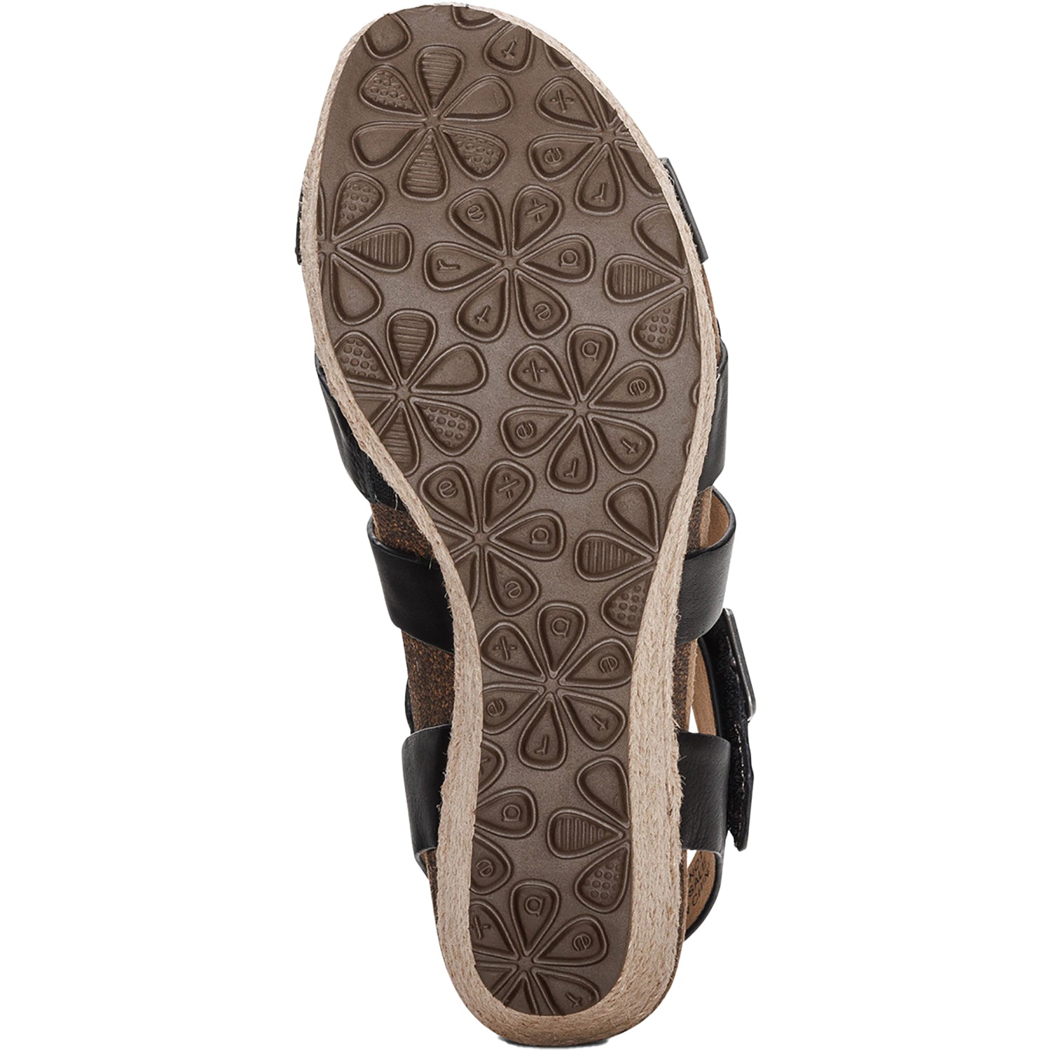 Womens Aetrex Aetrex Anna Women's Wedge Sandals Black Black
