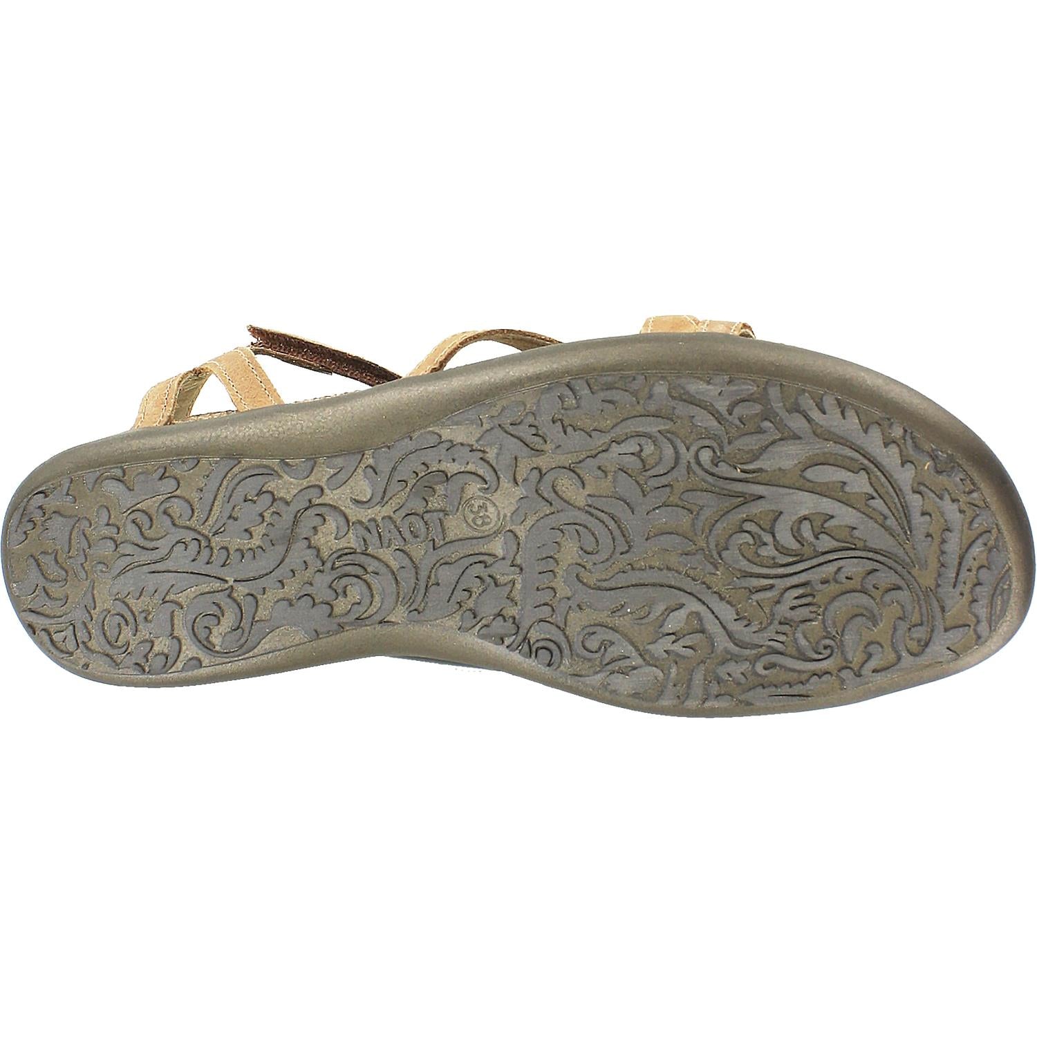 Womens Naot Naot Dorith Women's Slingback Sandals Latte Brown Leather Latte Brown Leather