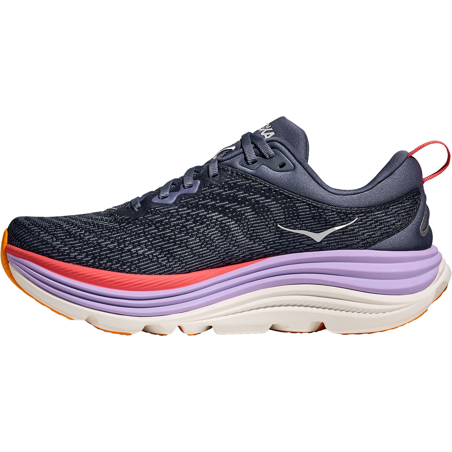 Womens Hoka one one Women's HOKA Gaviota 5 Anchor/Grapefruit (Stability Support) Anchor/Grapefruit