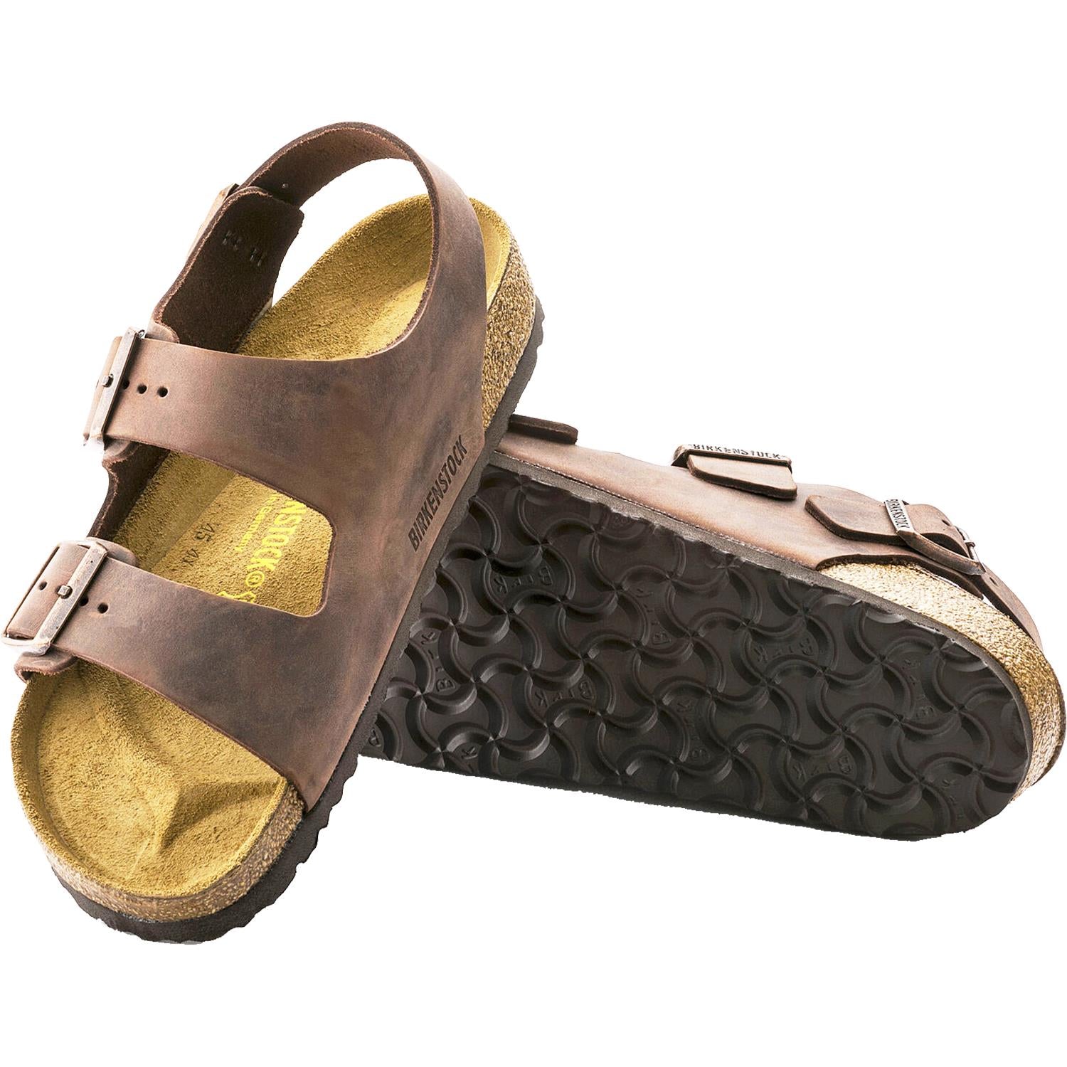 Unisex Birkenstock Birkenstock Milano Unisex Sandals Habana Oiled Leather Habana Oiled Leather