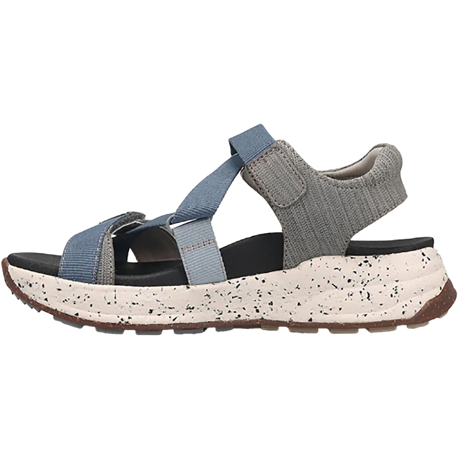 Womens Taos Taos Super Z Women's Outdoor Sandals Blue Multi Leather/Nylon Blue Multi Leather/Nylon