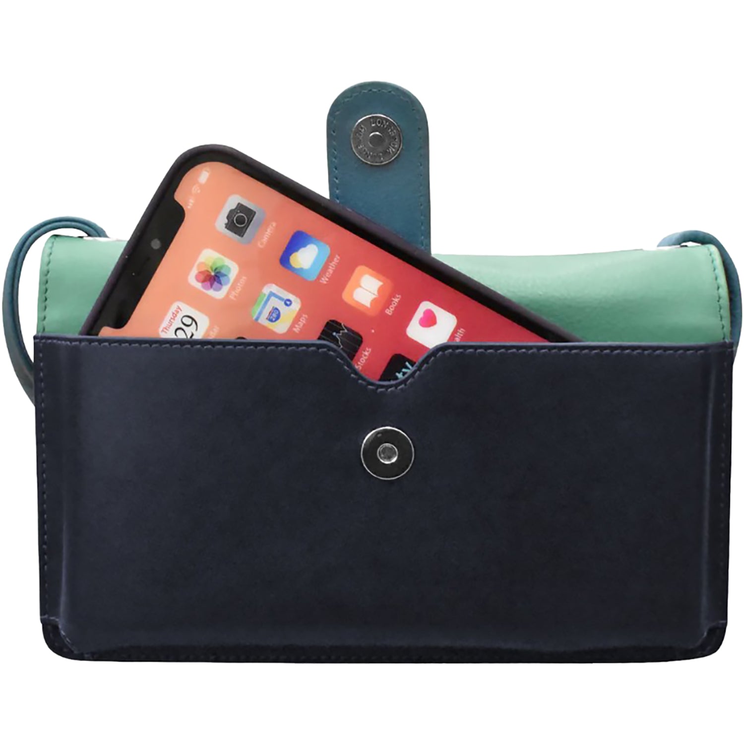 Ili new york ili New York Flap Phone Bag Organizer Handbag Serenity Multi Serenity Multi