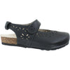 Womens Aetrex Aetrex Cheryl Women's Sling Back Mary Janes Black Leather Black Leather