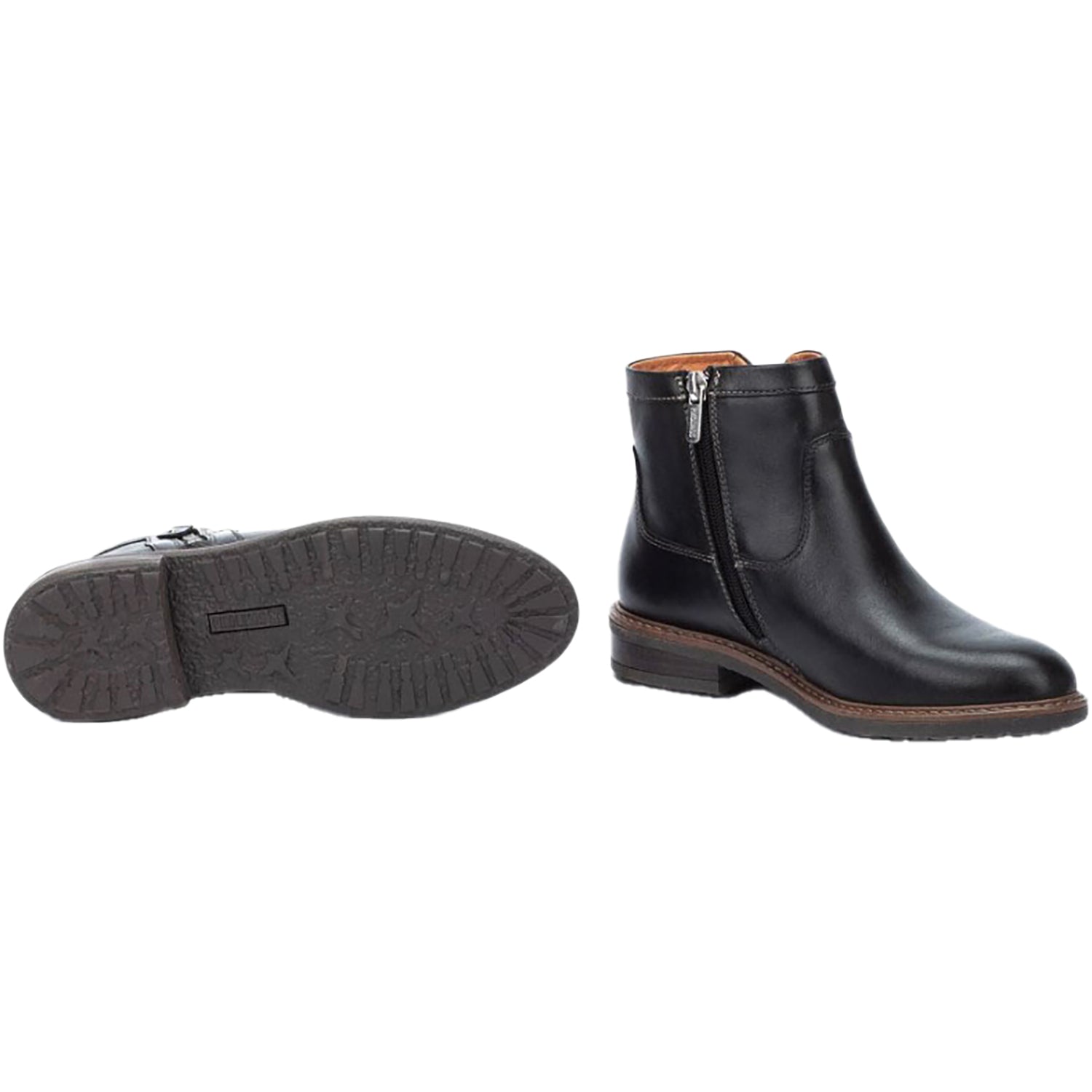 Womens Pikolinos Pikolinos Aldaya W8J-8747 Women's Boots Black Leather Black Leather