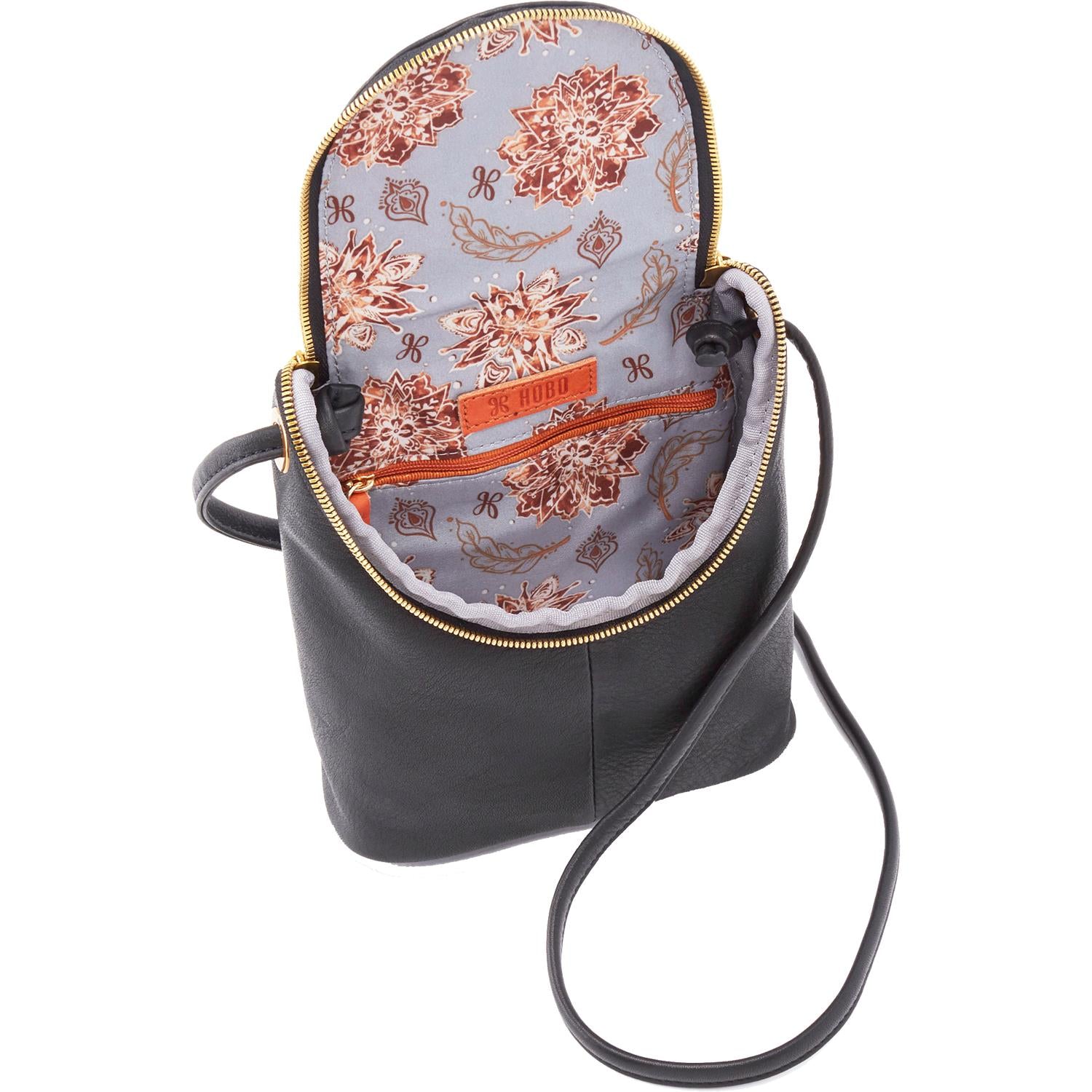 Womens Hobo Hobo International Fern Black Leather Black Leather