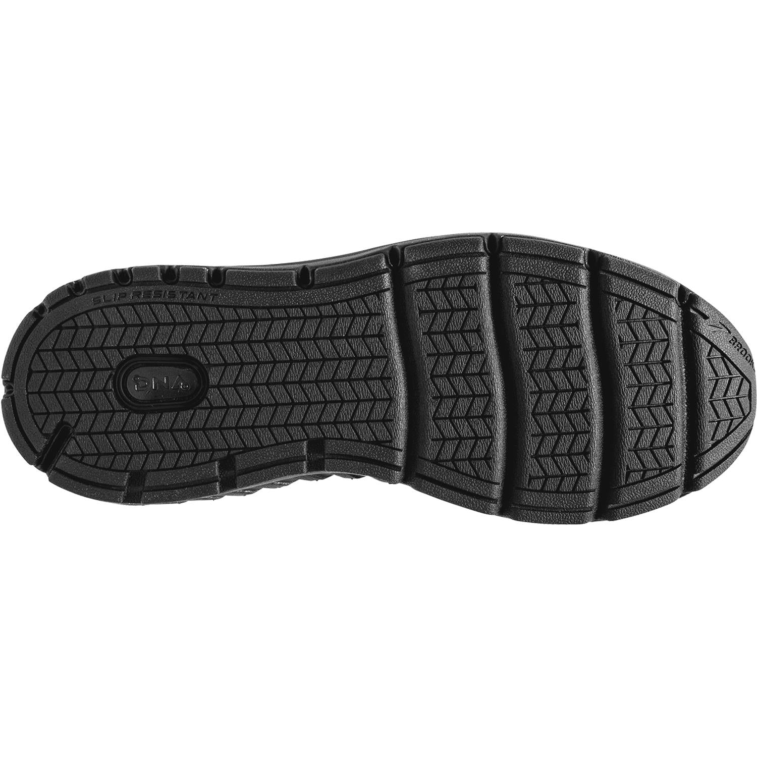 Womens Brooks Brooks Addiction Walker 2 Women's Walking Shoes Black/Black Leather Black/Black Leather