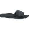 Mens New balance New Balance M3080BGR PureAlign Recharge Slide Men's Slide Sandals Black/Grey Synthetic Black/Grey Synthetic