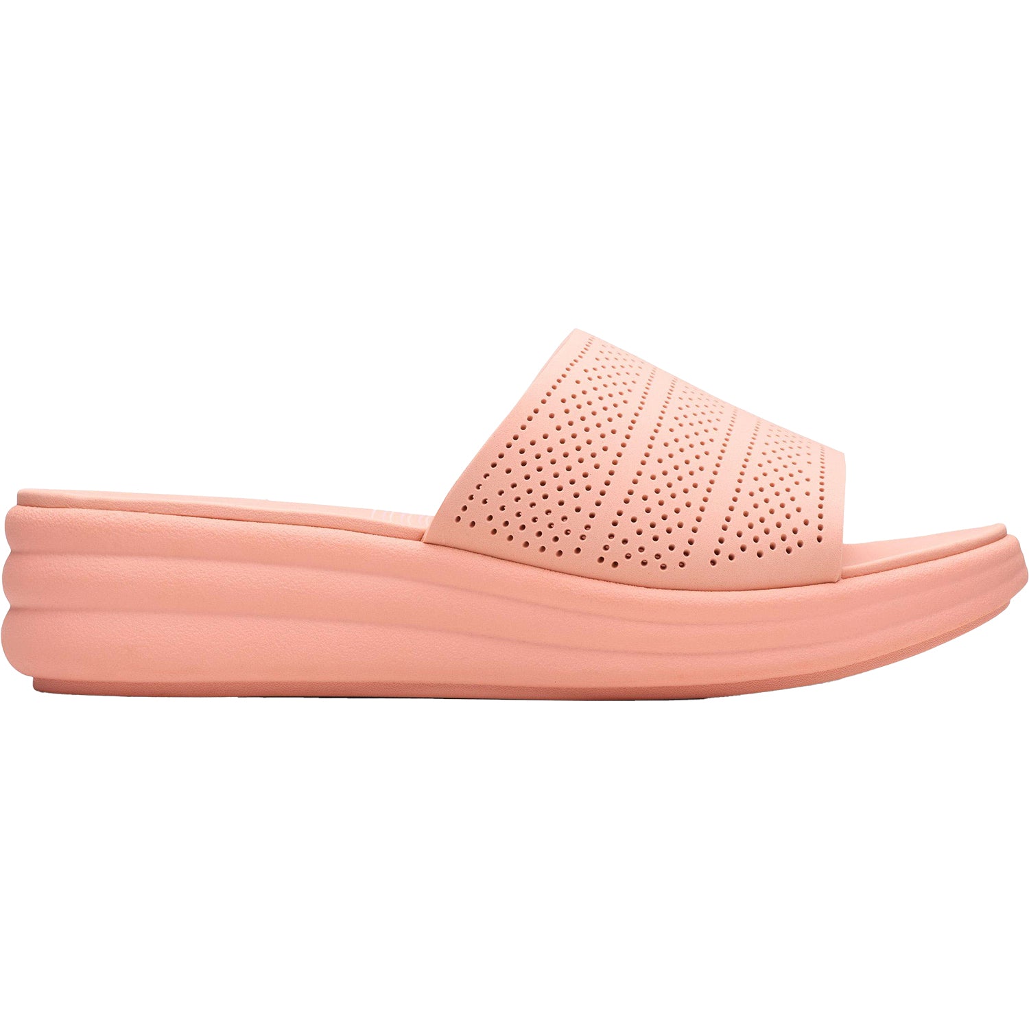 Womens Clarks Women's Clarks Drift Twist Peach Synthetic Peach