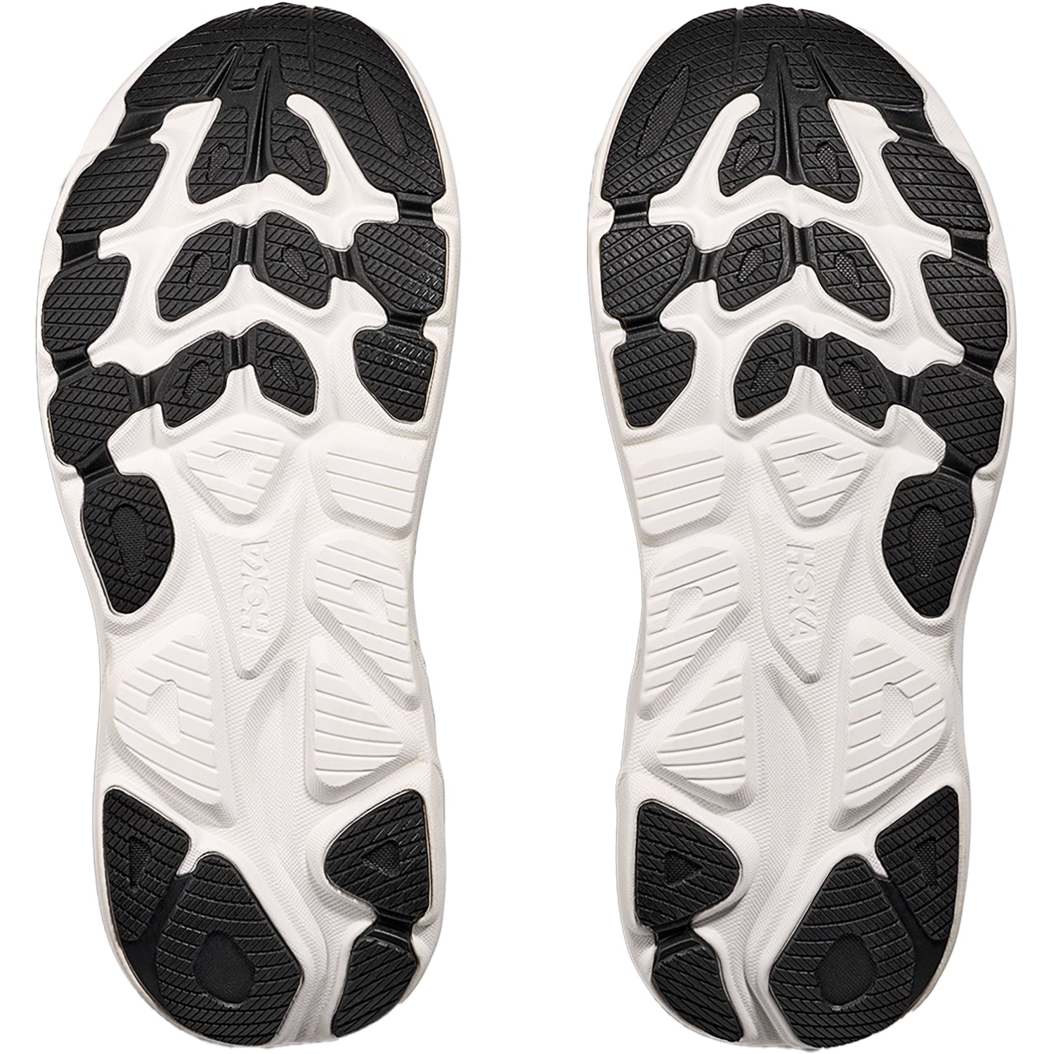 Womens Hoka one one Women's Hoka Clifton 10 Black/White (Neutral Support) Black/White