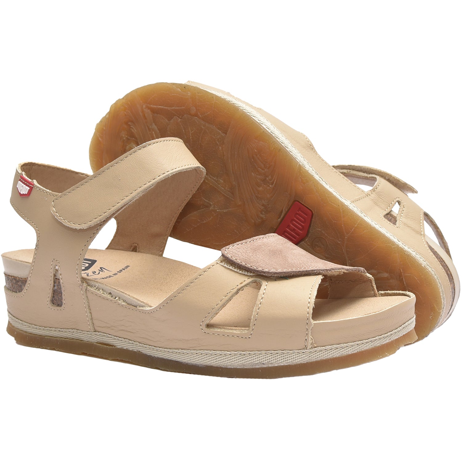 Womens On foot On Foot - Casitas 221 Trenton Women's Sandals Beige Beige