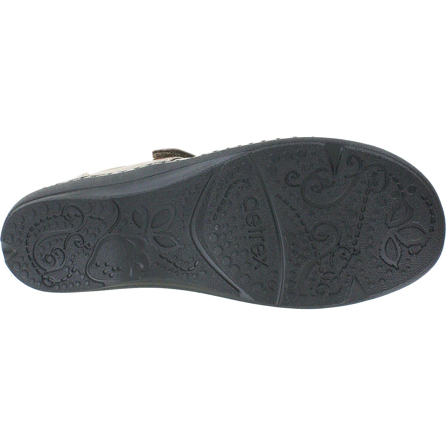 Womens Aetrex Aetrex Helen Knit Women's Mary Janes Taupe Grey Fabric Taupe Grey Fabric