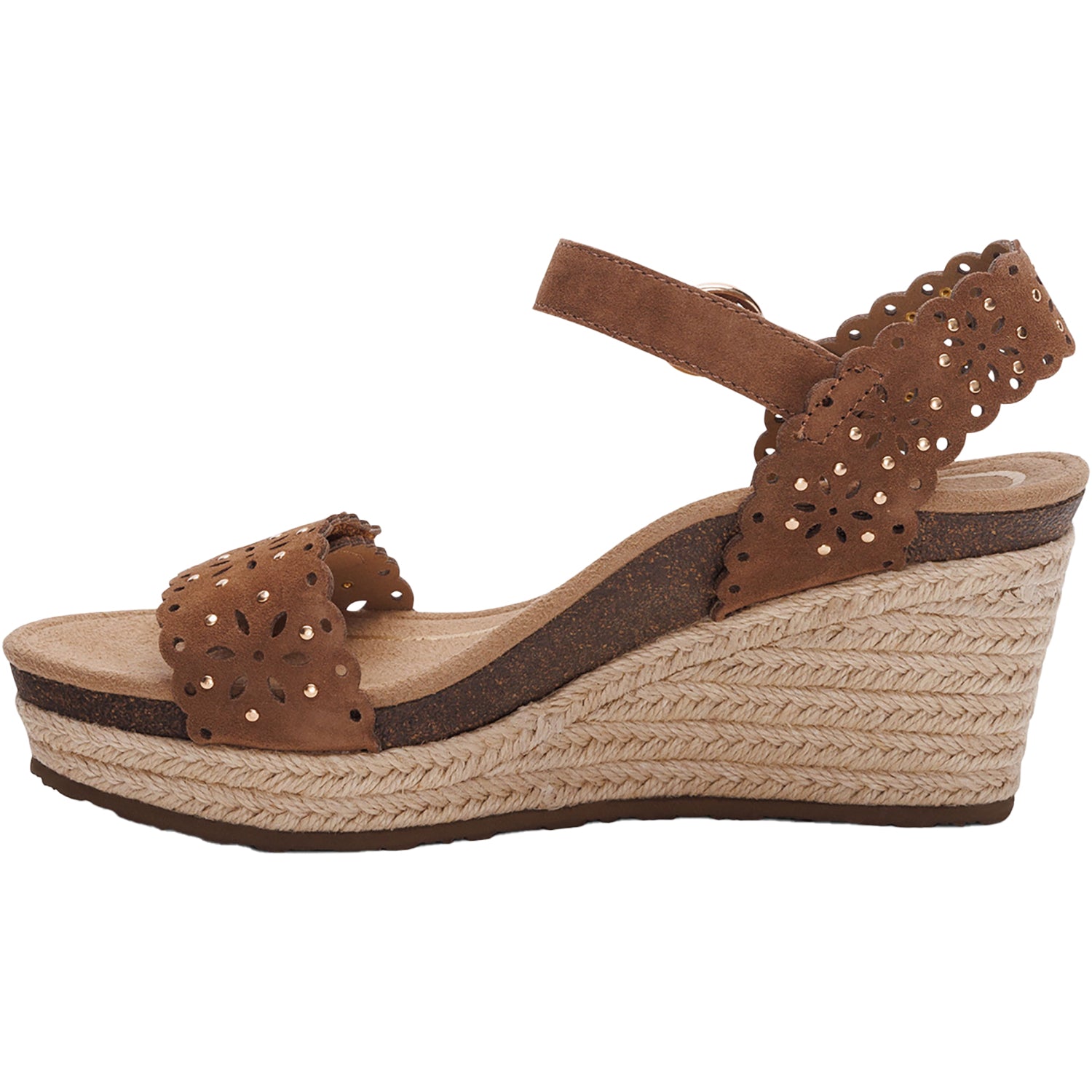Womens Aetrex Women's Aetrex Sydney Scotch Cutout Suede Scotch Cutout Suede