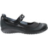 Womens Naot Women's Naot Kirei Black Madras/Shiny Leather Black Madras/Shiny Leather