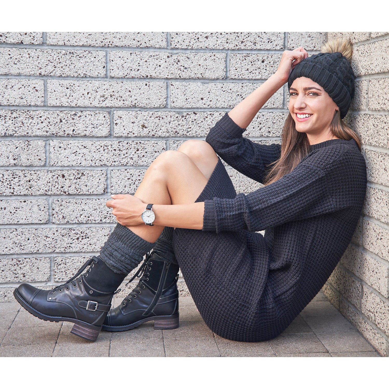 Womens Taos Taos Crave Women's Boots Smoke Rugged Leather Smoke Rugged Leather