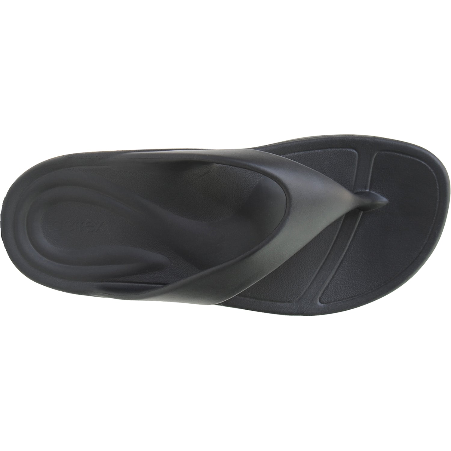 Womens Aetrex Aetrex Maui Women's Water-Friendly Flip Flopss Black EVA Black EVA