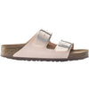 Womens Birkenstock Women's Birkenstock Arizona Vegan Light Rose Birkibuc Light Rose Birkibuc