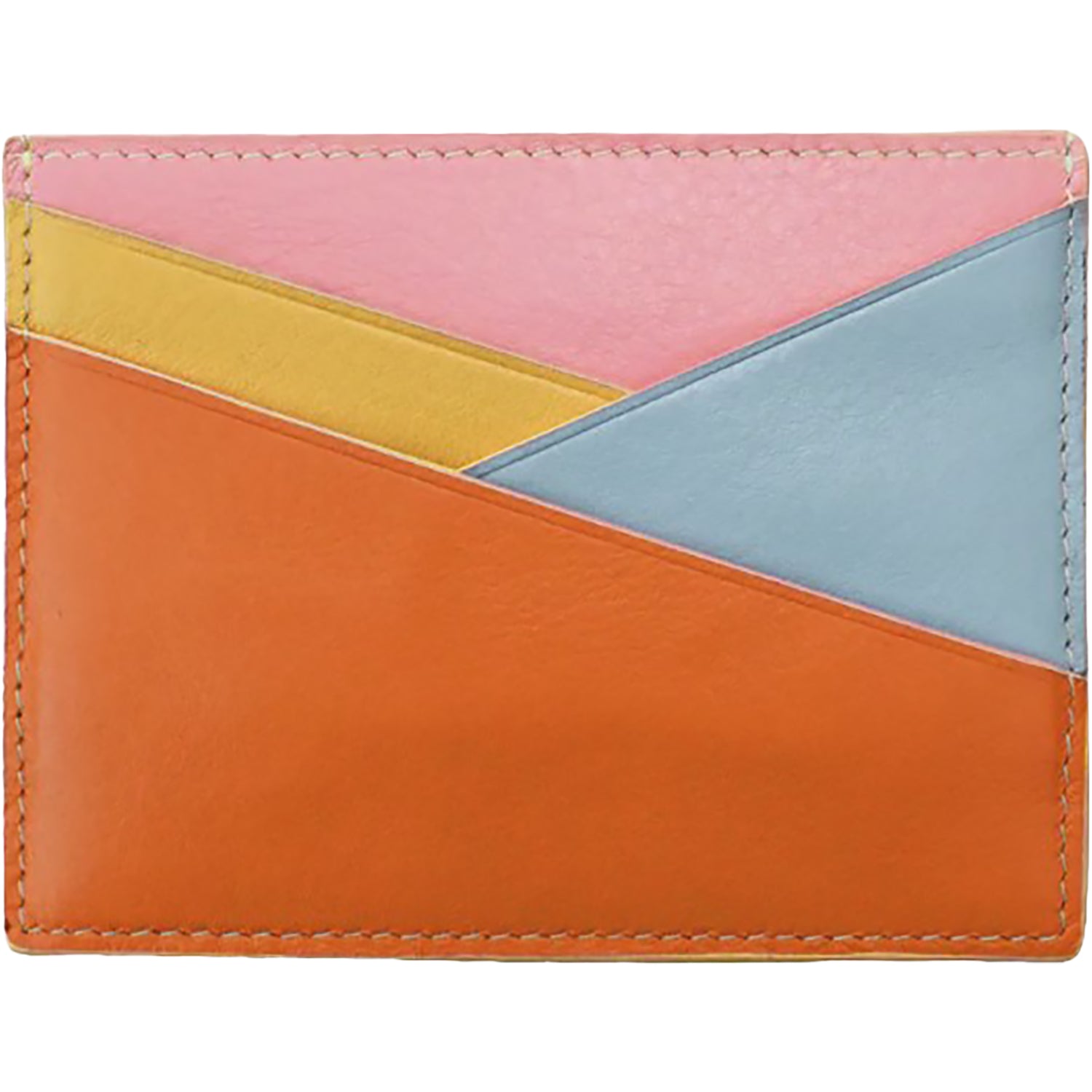 Ili new york Ili New York Asymmetric Card Case Handbag Pink Rainbow Pink Rainbow