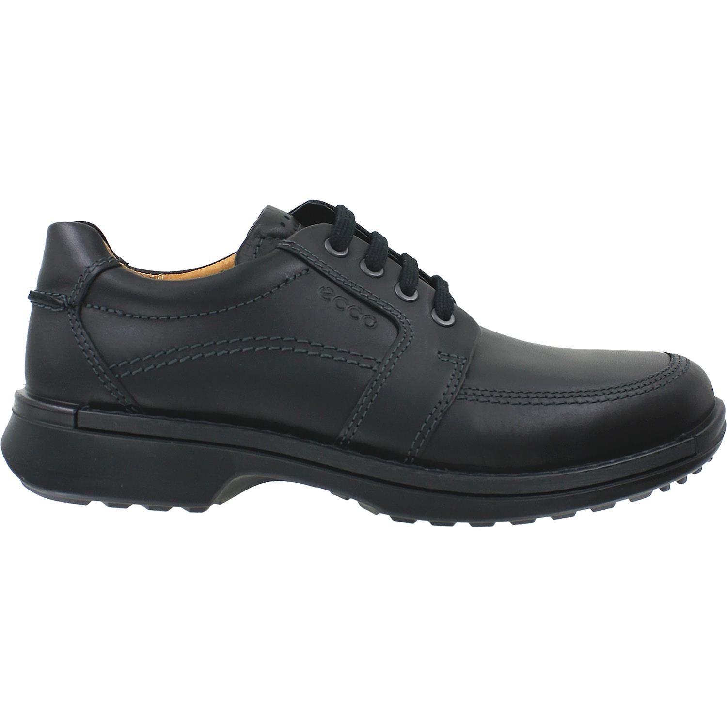 Mens Ecco Ecco Fusion II Tie Men's Walking Shoes Black Leather Black Leather