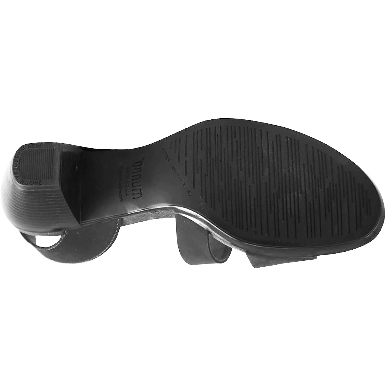 Womens Munro Munro Lucia Women's High Heel Ankle Strap Sandals Black Nubuck Black Nubuck