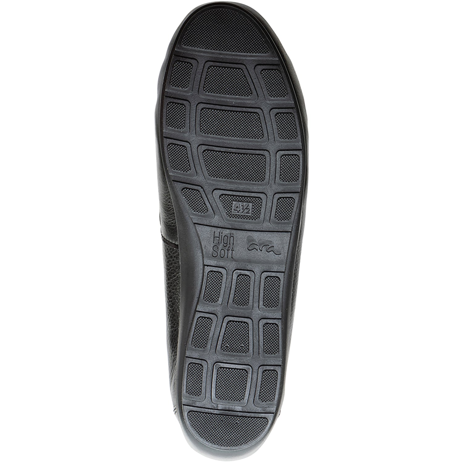 Womens Ara shoes Ara Amarillo Women's Slip On Shoes Black Calf Leather Black Calf Leather