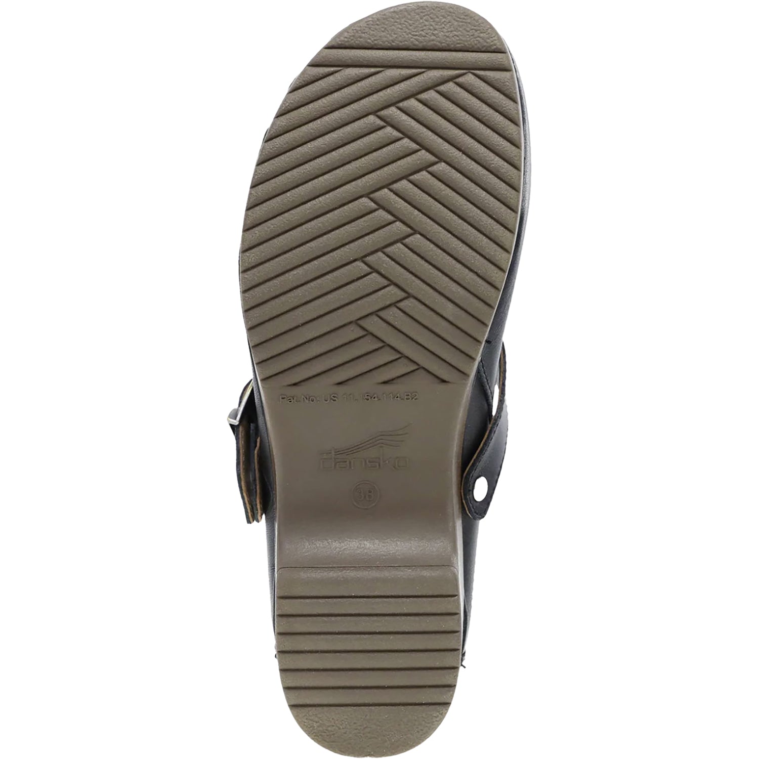 Womens Dansko Dansko Baylor Women's Open Back Clogs Black Calf Leather Black Calf Leather