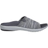 Womens Spenco Spenco Astoria Memory Foam Slide Women's Sandals Wild Dove Knit Fabric Wild Dove Knit Fabric
