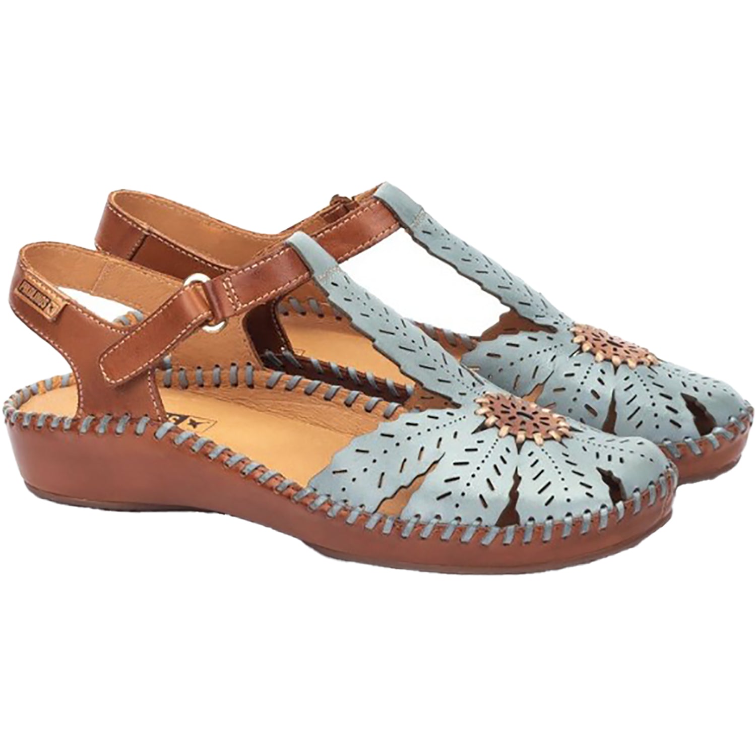 Womens Pikolinos Pikolinos P Vallarta 655-0841C1 Women's Sandals Denim Denim
