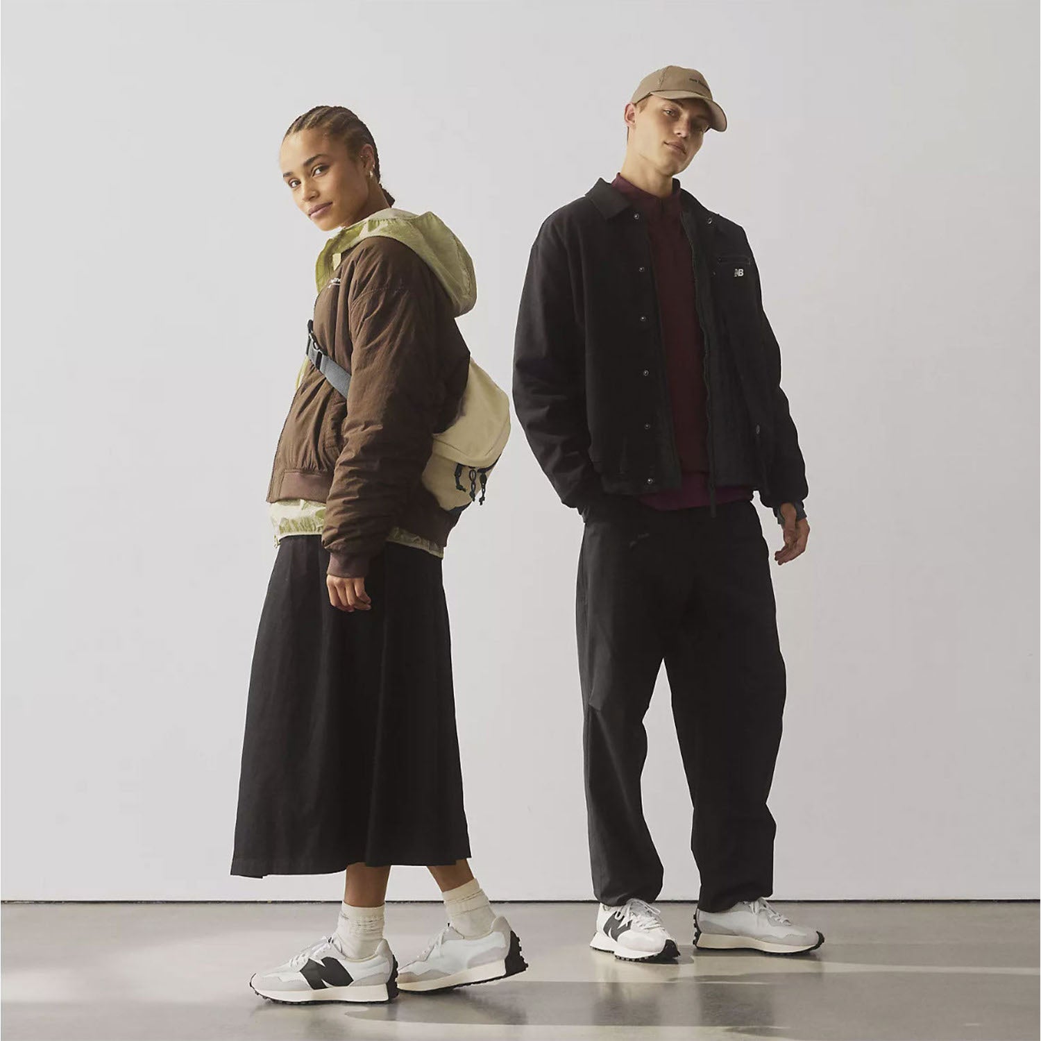 Womens New balance Women's New Balance WS327FE Sea Salt/White/Black Suede Sea Salt/White/Black Suede