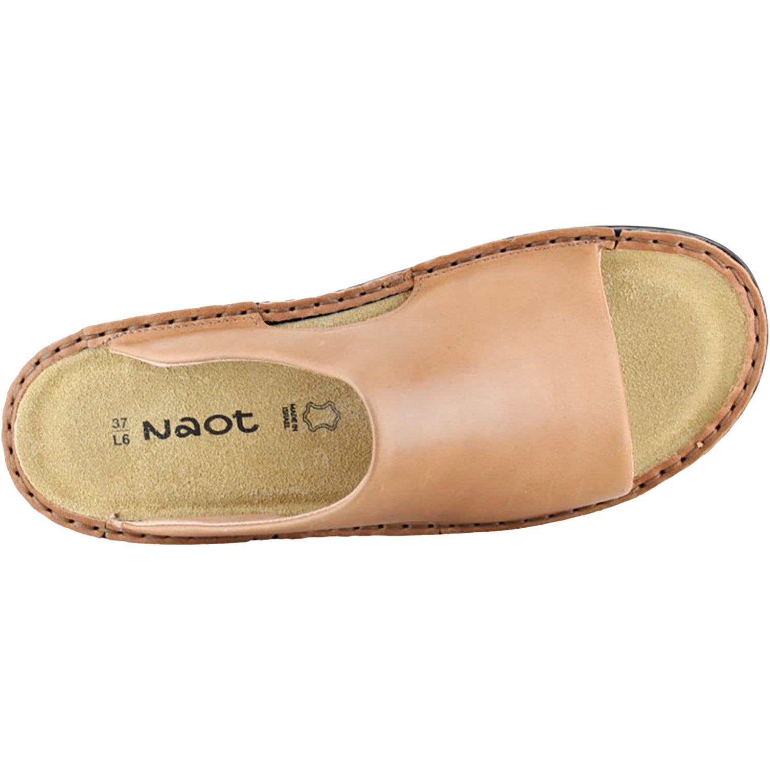 Women's Naot Rome Latte Brown Leather – Footwear etc.