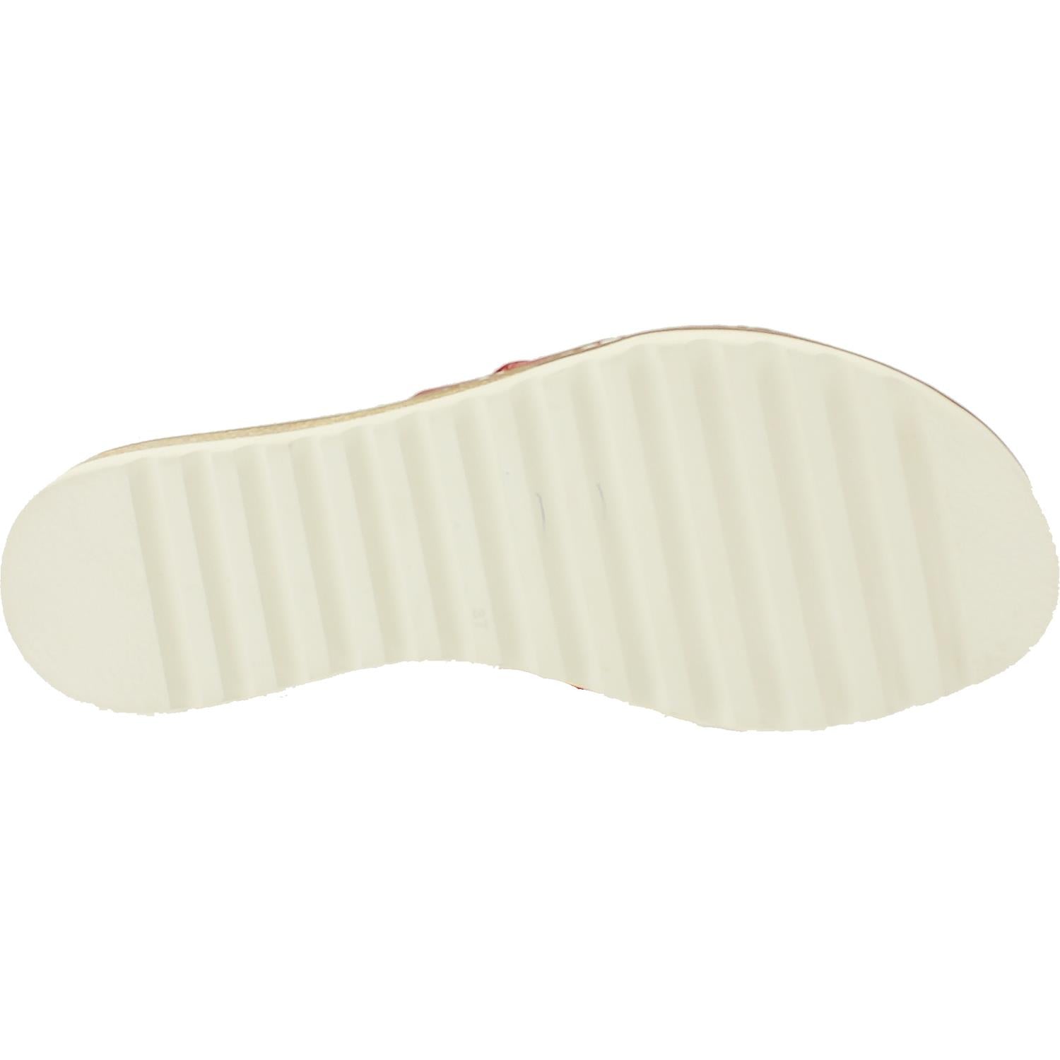 Womens Pikolinos Pikolinos Alcudia W1L-0917 Women's Lace Up Shoes Sandals Coral Leather Coral Leather