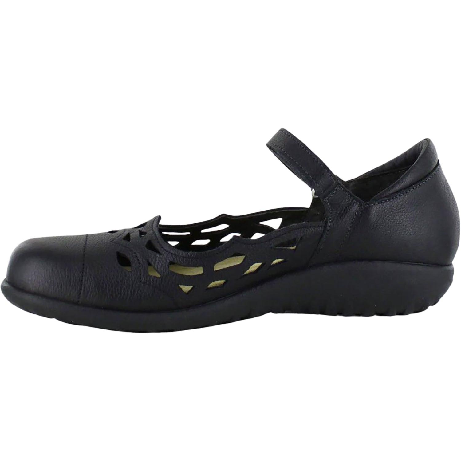 Womens Naot Naot Agathis Women's Mary Janes Soft Black Leather Soft Black Leather
