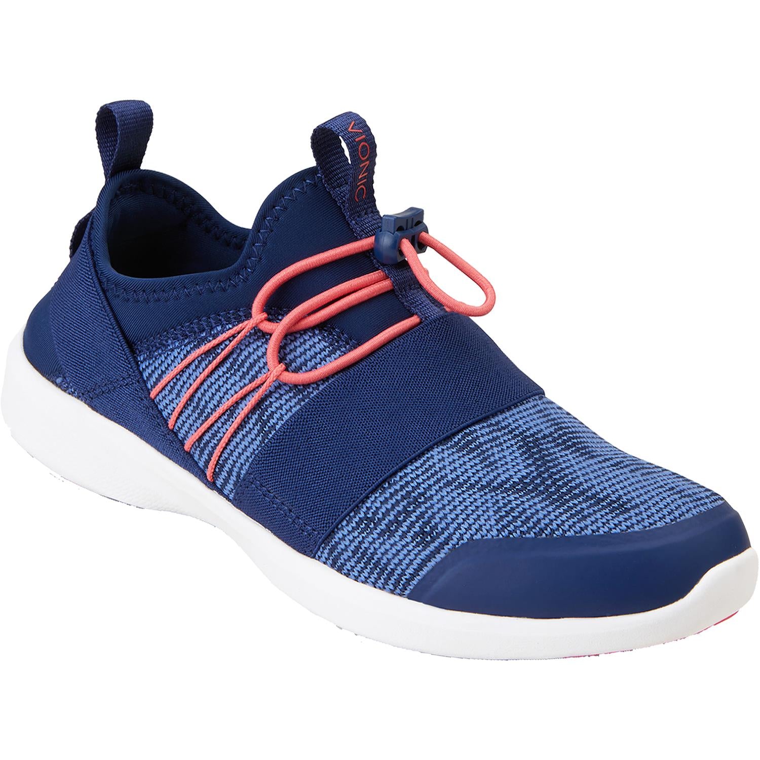 Womens Vionic Vionic Alaina Women's Active Walking Shoes Navy Mesh Navy Mesh