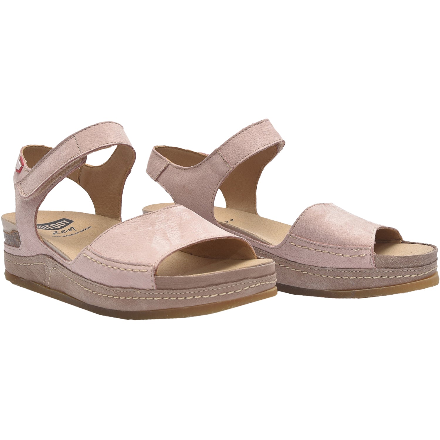 Womens On foot On Foot - Casitas 240 Vegas Women's Sandals Rose Suede Rose Suede