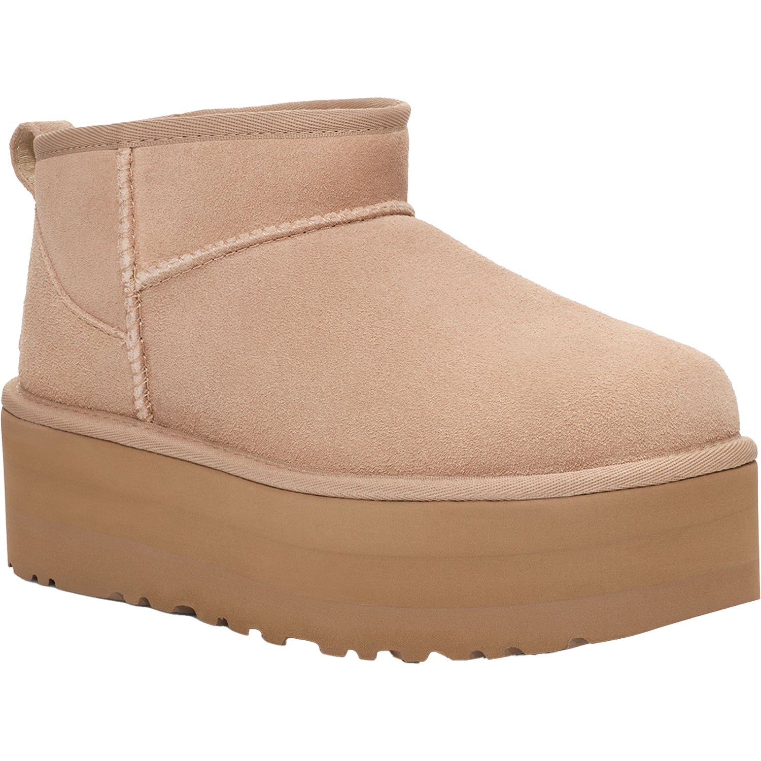 Womens Ugg Women's UGG Classic Mini Platform Sand Suede Sand