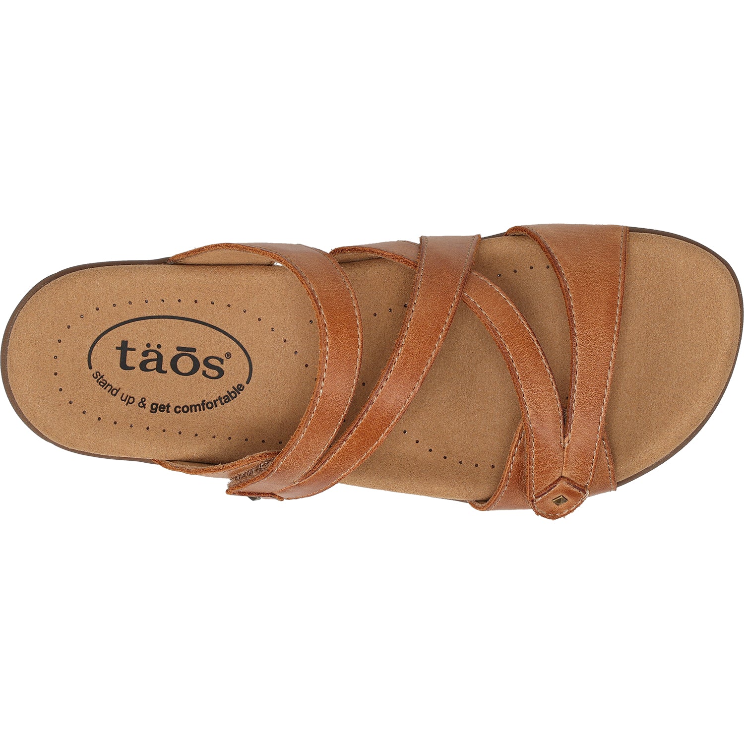 Womens Taos Women's Taos Double U Caramel Leather Caramel Leather
